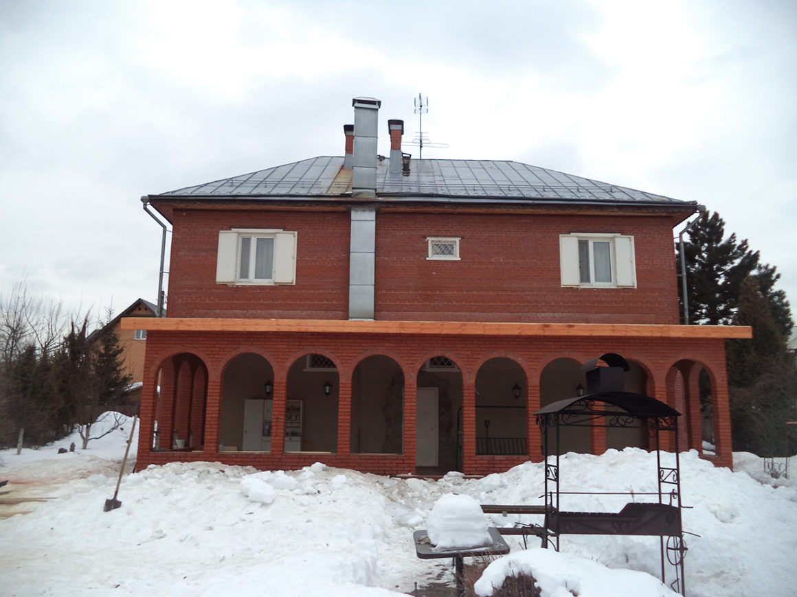 Реконструкция крыши на террасе