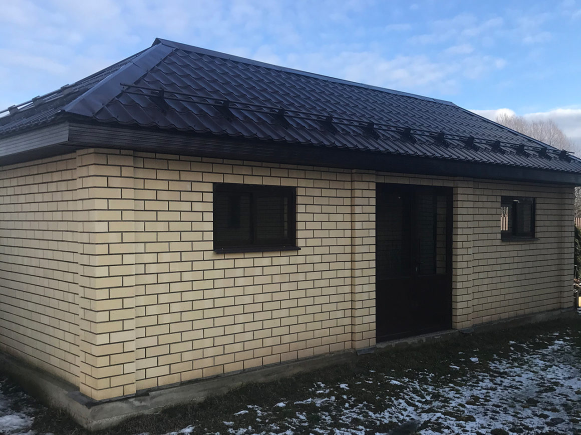 Строительство дома из кирпича 200м2