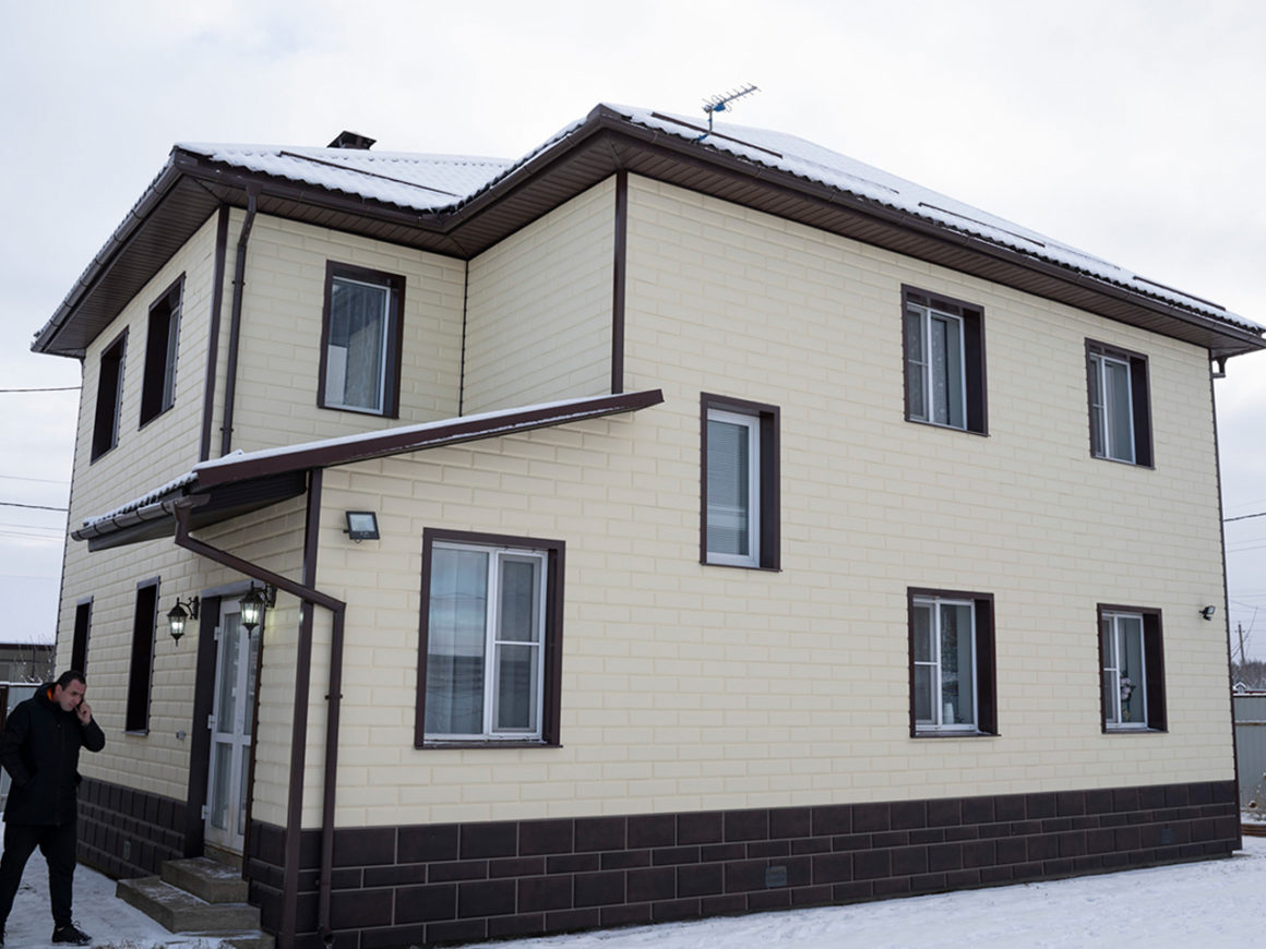 Строительство дома с гаражом 160 и 48 м2