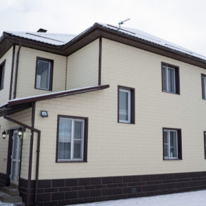 Строительство дома с гаражом 160 и 48 м2