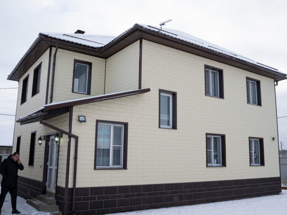 Строительство дома с гаражом 160 и 48 м2