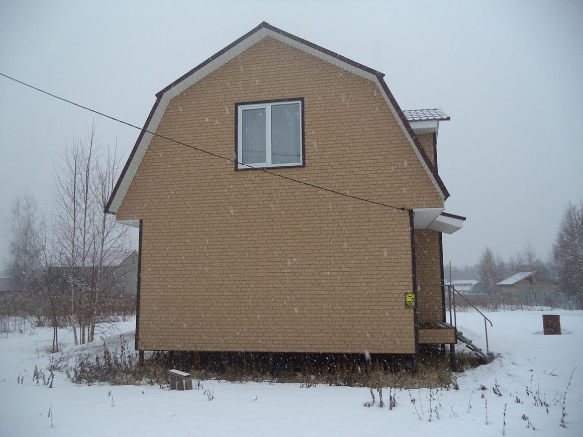 Строительство каркасного дома 125 м2