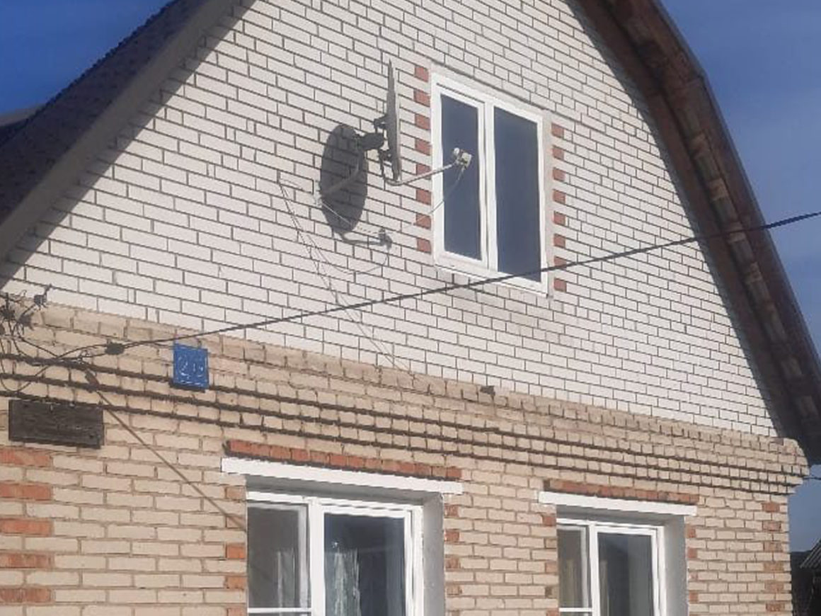 Утепление и обшивка фасада мягким сайдингом 150м2