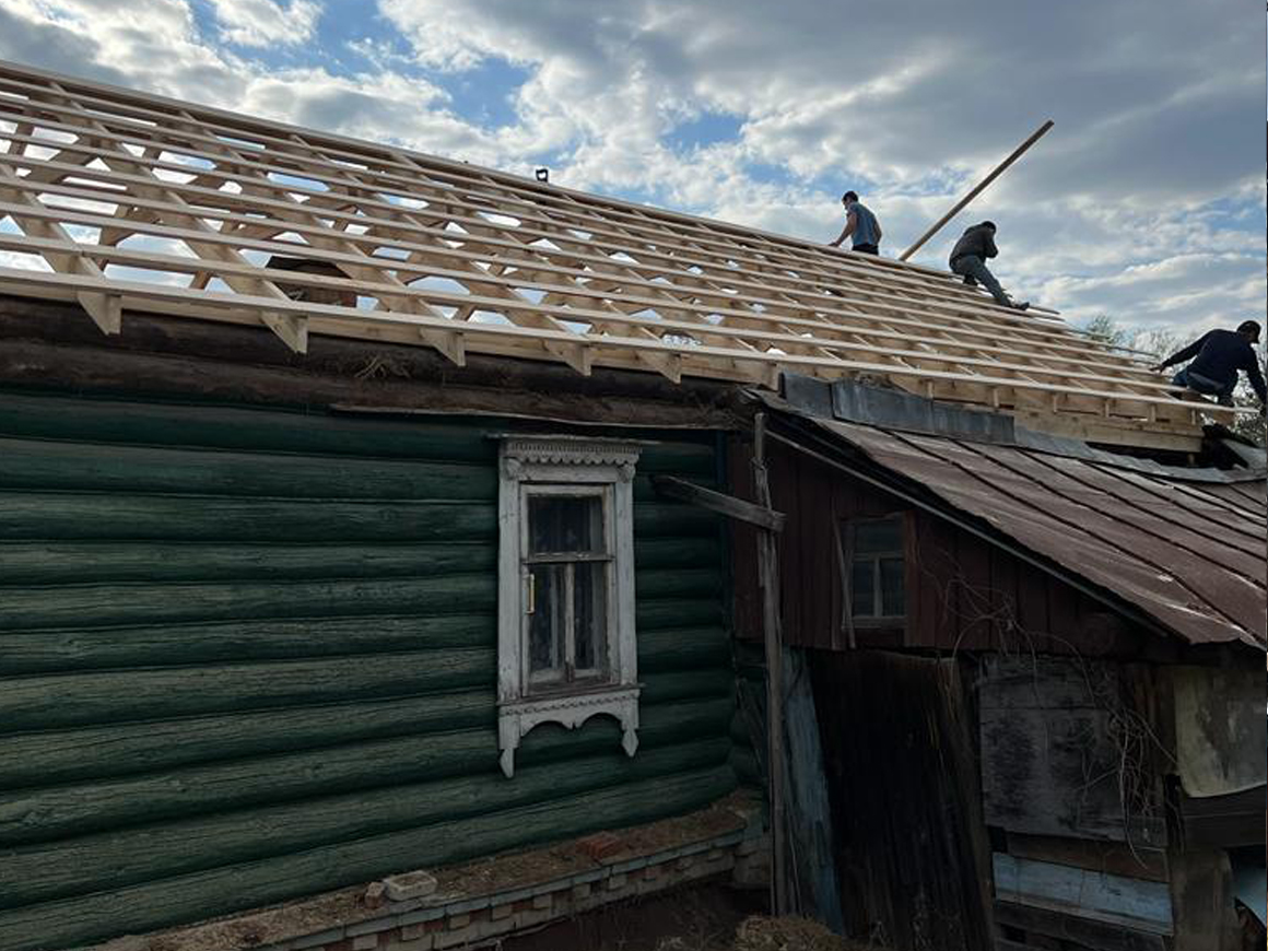 Реконструкции крыши 140 м2
