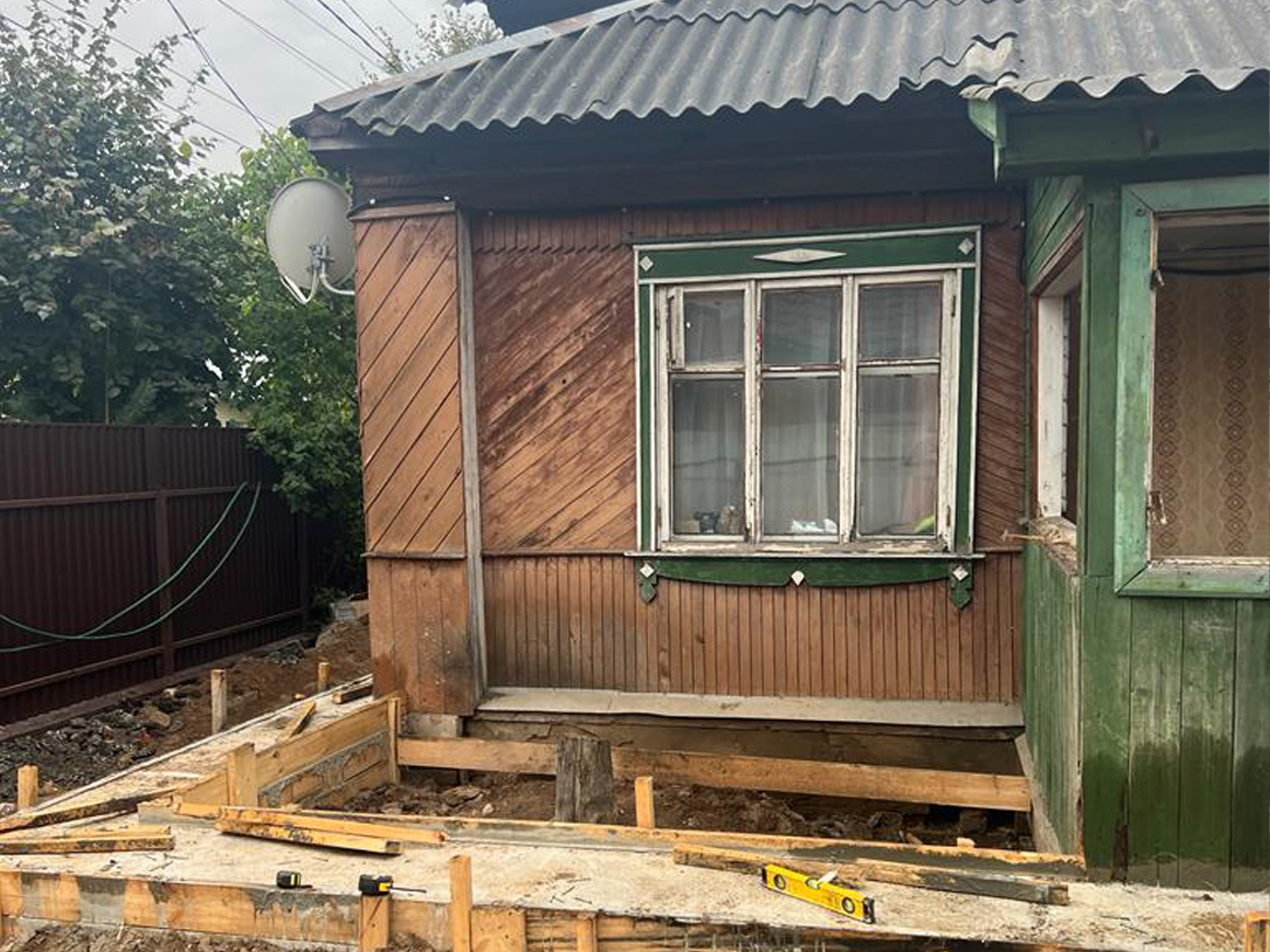 Реконструкция дома в Бронницах