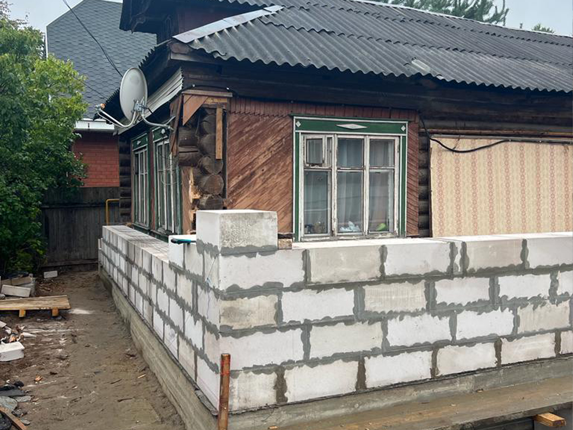 Реконструкция дома в Бронницах